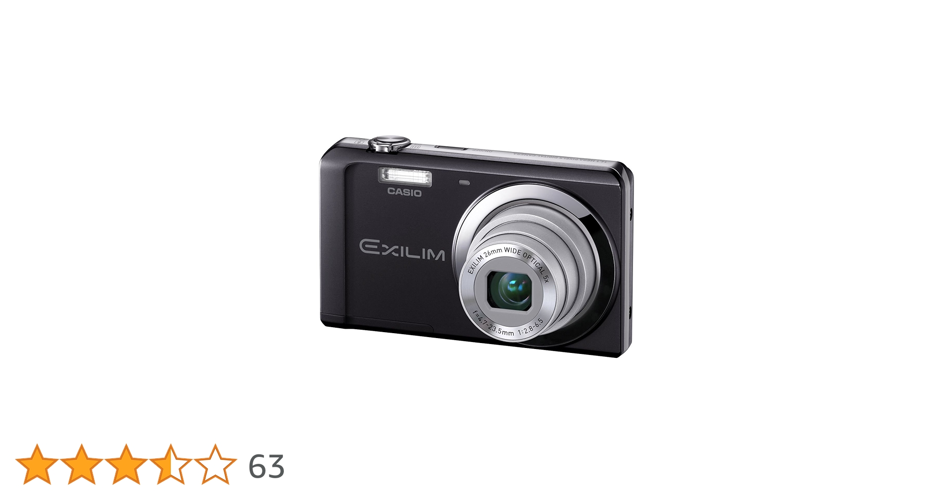 CASIO デジタルカメラ EXILIM ブラック EX-ZS5BK wgteh8f Amazon | CASIO デジタルカメラ EXILIM 1410万画素 5倍 ブラック